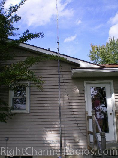 Antron 99 CB Antenna Installed next to house