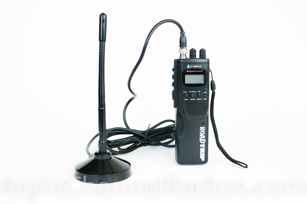 Cobra HH Roadtrip Handheld Attached to Mobile Handheld