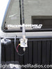 Firestik FS antenna Kit installed the bed rail of a Toyota Tacoma