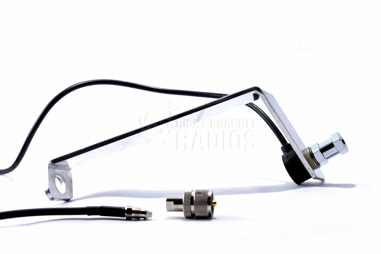 2015 and newer Ford F150 CB Antenna Mount and coax cable parts