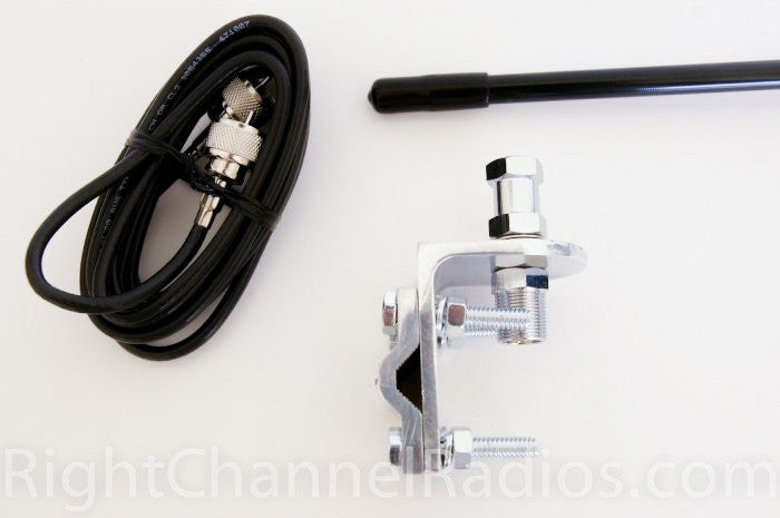 Procomm Single CB Antenna Kit Parts