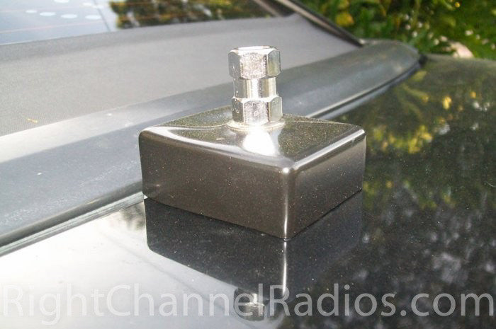 Trunk Lip CB Antenna Mount - Installed