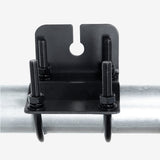 Midland MXATMT1 bull bar mount back view with U-bolt | Right Channel Radios