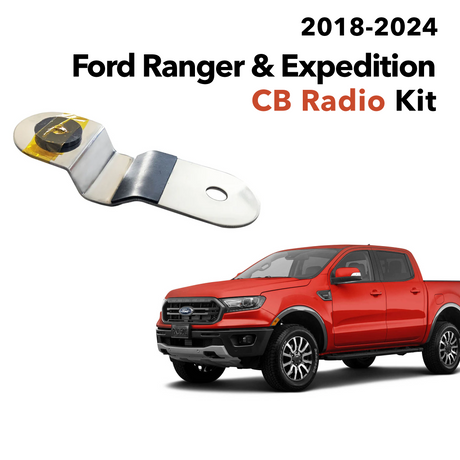 4th Gen Ford Ranger & Expedition Hood Mount for 2018-2024 | Right Channel Radios