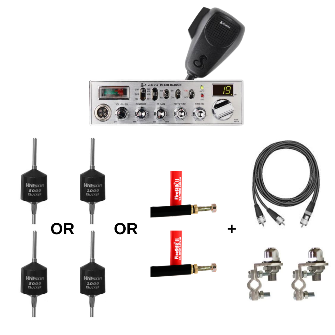 Cobra 29 LTD Professional Driver Package | Right Channel Radios