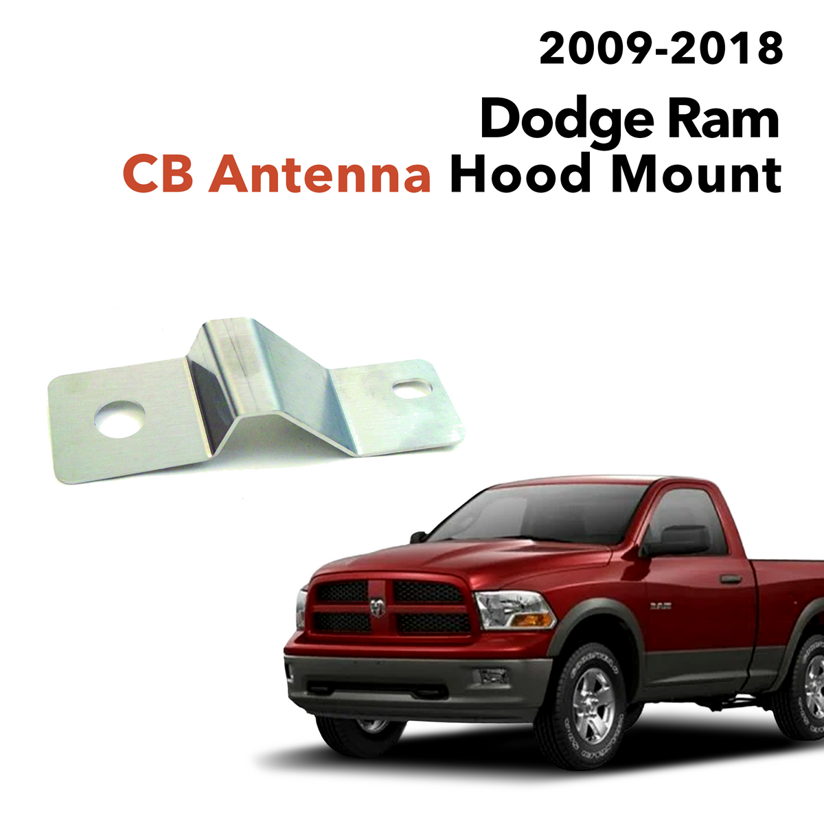 Dodge Ram CB Hood Mount (2009-2018) | Right Channel Radios
