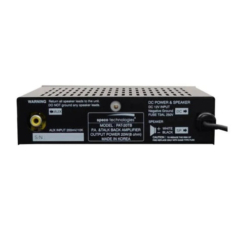 Speco PAT20TB 20-Watt Mobile PA Amplifier | Right Channel Radios