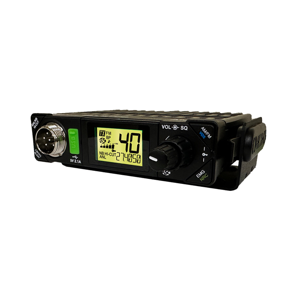 President Bill III CB radio side view | Right Channel Radios
