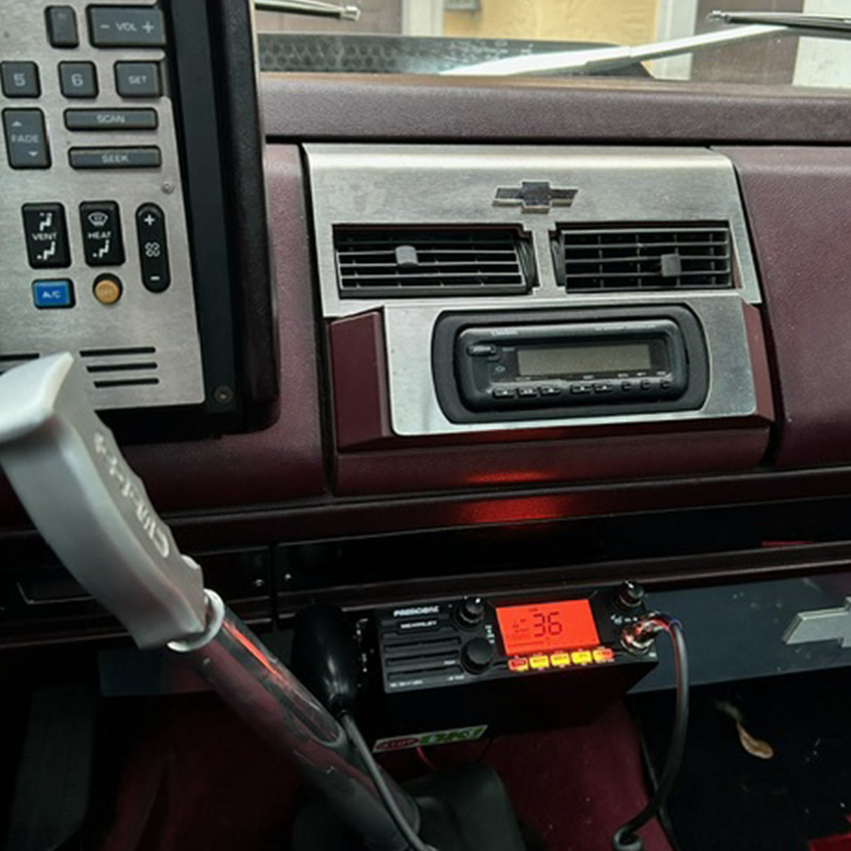 President McKinley II Installed under Dashboard | Right Channel Radios