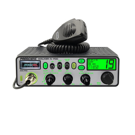 President Walker IV Front Green Light | Right Channel Radios