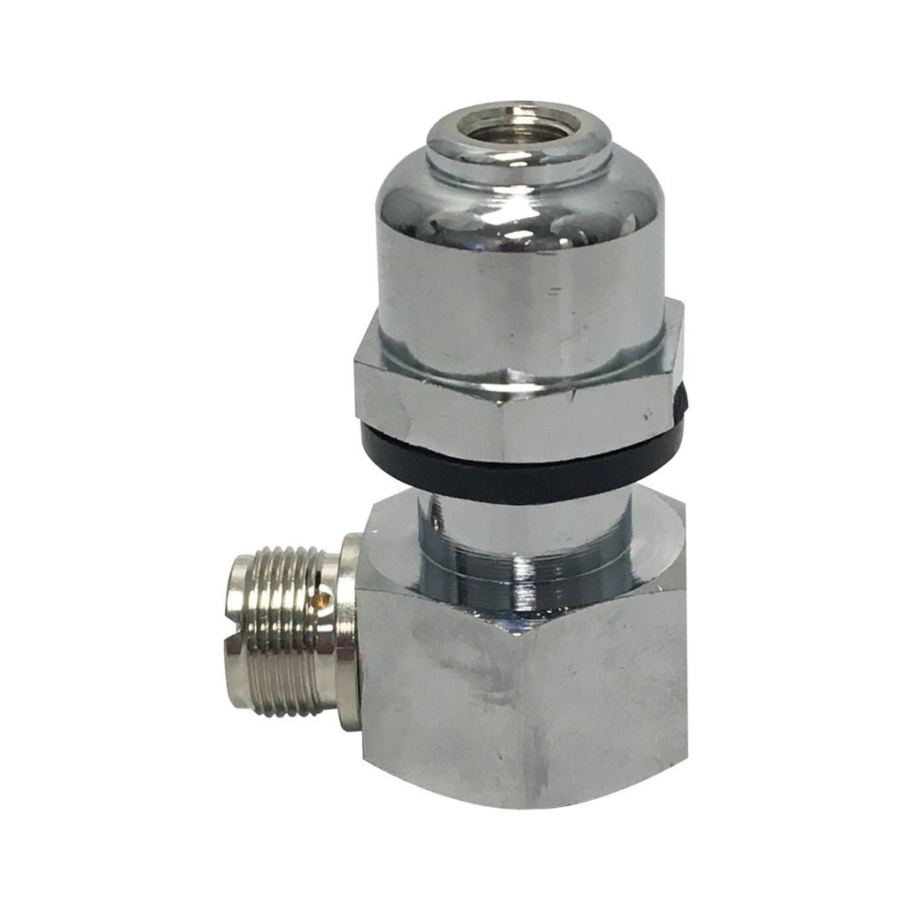 SO-239 to 3/8 x 24 Threaded Stud Antenna Mount Adapter
