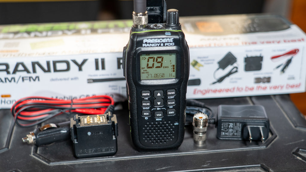 Radio Portatile AM FM Radio CB Portatile President Randy II FCC - AM/FM ...