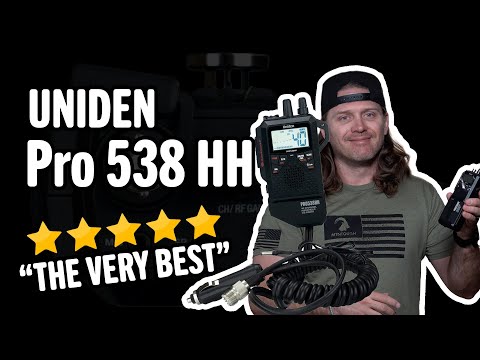 Uniden Pro 538 AM/FM Handheld | Right Channel Radios
