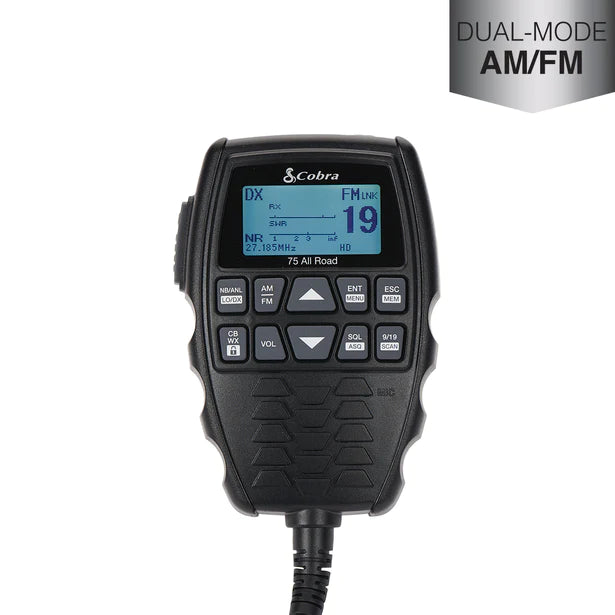 Cobra 75 All Road AM/FM CB Radio | Right Channel Radios