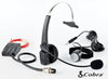 Cobra CA BTCB4 Bluetooth headset and included parts