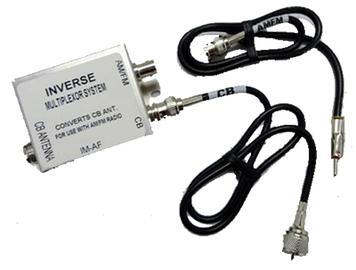 CB/AM/FM Antenna Splitter