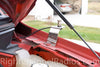 Ford F150 1997-2009 CB Mount Installed on the hood rail