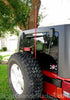 CB Antenna Installed on JK Jeep Spare Tire Carrier