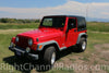 2006 Jeep with Tail Light CB Antenna Mount - Front View