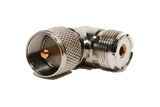 Right Angle Male-to-Female UHF Connector