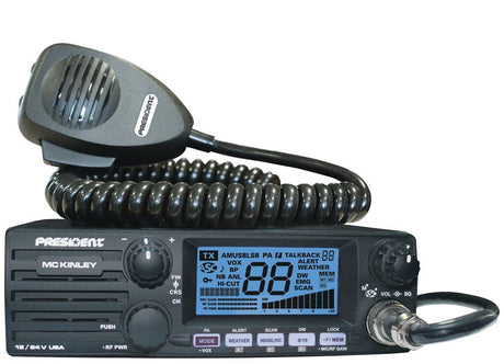 President McKinley with Blue Backlight | Right Channel Radios