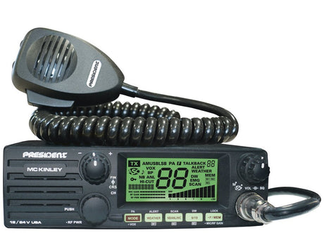 President McKinley with Green Backlight | Right Channel Radios