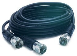 12FT Dual CB Antenna Coax Cable, RG8X, Co-Phase, 3 PL-259 Connectors, Low Loss - View #11