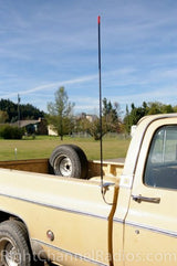 Firestik Stake Hole CB Mount Installed - Side View