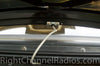Trunk Lip CB Antenna Mount Attached to a Car Trunk