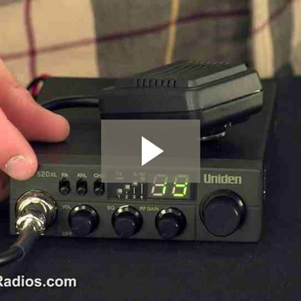 Uniden Pro 520 XL Right Channel Radios
