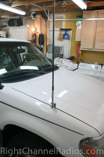 Universal Hood CB Antenna Mount Kit | Right Channel Radios