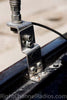 Universal CB Antenna Hood Mount Installed on Hood Rail