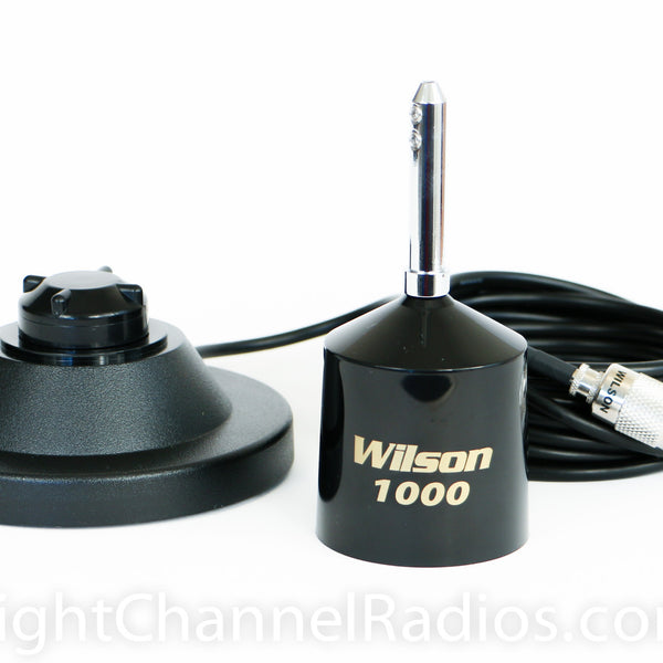 Wilson W1000 Series Rooftop Mount Mobile Antenna & Short Whip Antenna — CB  Radio Supply