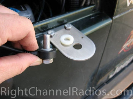 1997-2006 Jeep Wrangler CB Fender Mount FireRing Coax