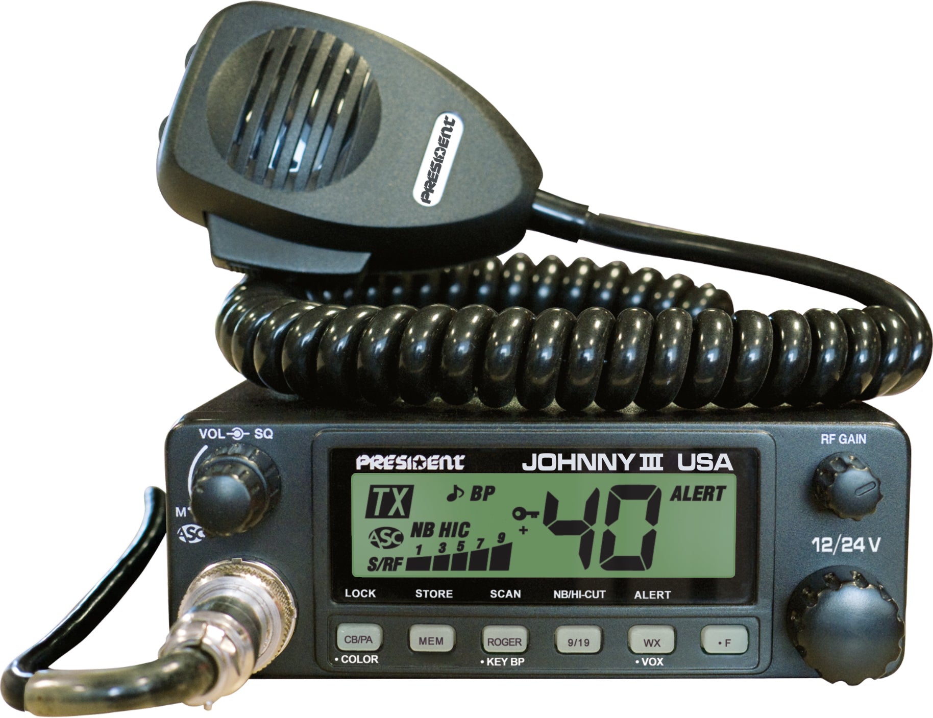 President Johnny III CB Radio