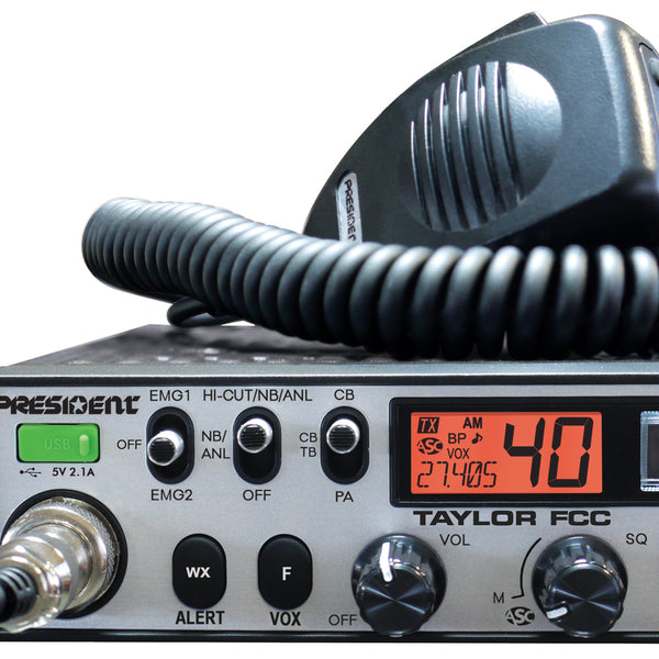 President Taylor CB Radio Right Channel Radios